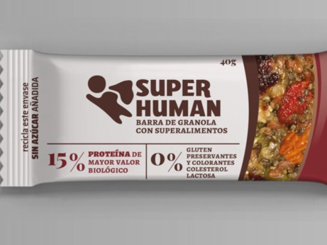 Super Human barra de granola